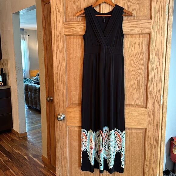 SOMA V-Neck Paisley Print Maxi Dress - Picture 5 of 9